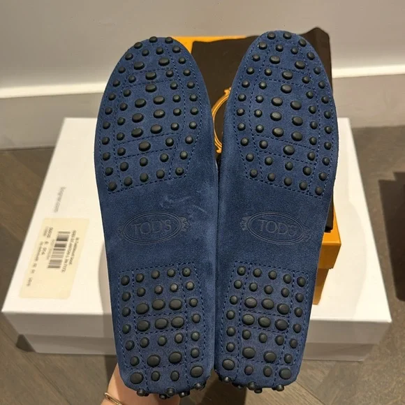 NWT Tods Gommimo Driving Suede Loafers size 37